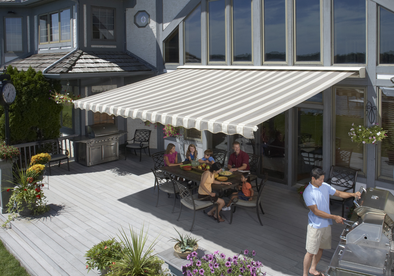 Sunsetter Lateral Awnings Weather Armor